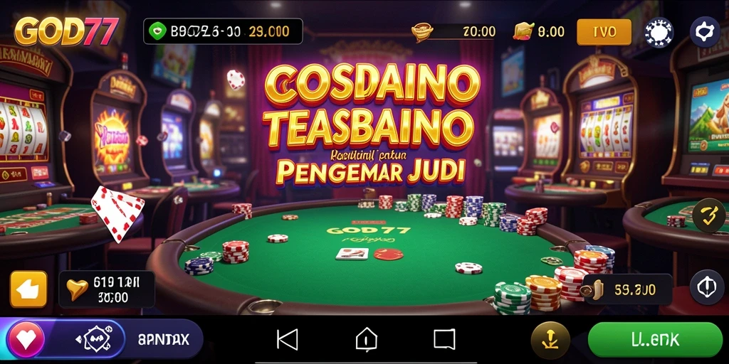 Tampilan gameplay <strong>GOD77</strong> dengan grafis yang memukau dan fitur menarik.