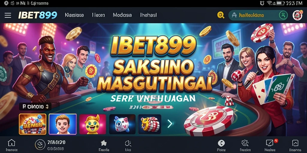 Gameplay Kasino yang menarik dan seru di IBET899.