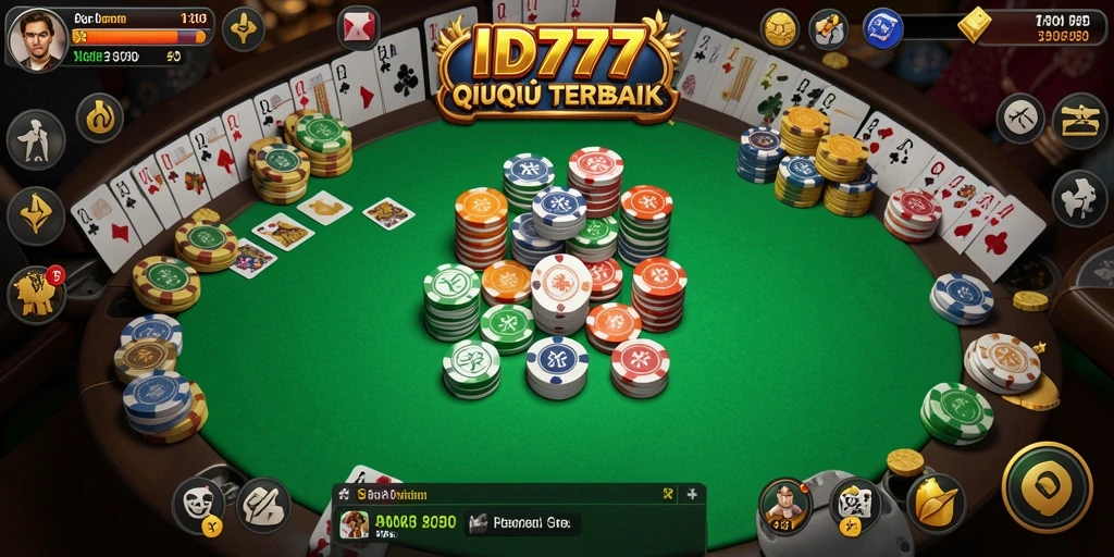 Gameplay seru QiuQiu dalam ID777 yang memikat.