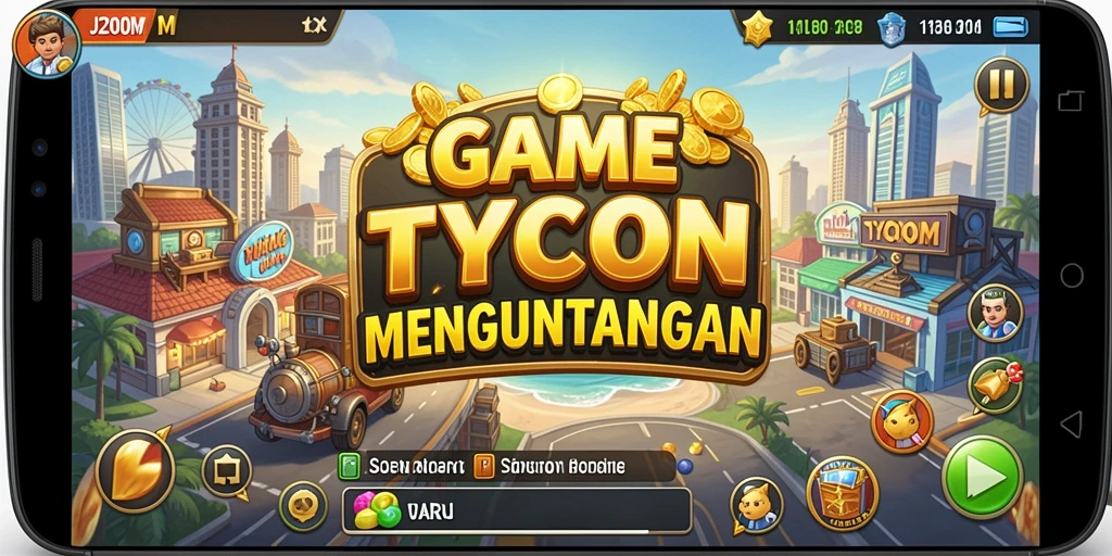 Tampilan gameplay J200M yang menarik dan penuh warna.