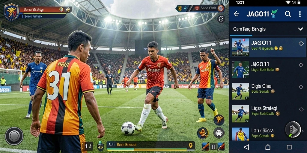 Gameplay seru dan menegangkan di JAGO11.
