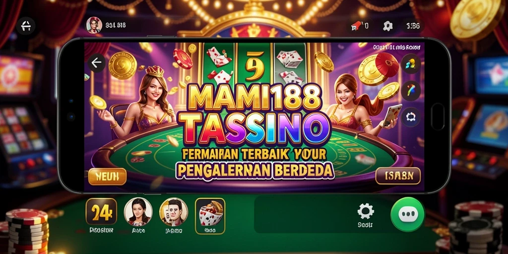 Tampilan menarik dengan gameplay kasino yang seru dan mendebarkan.