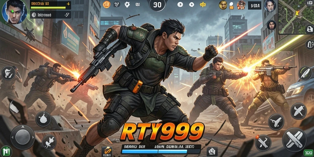 Gameplay seru dan mendebarkan dari RT99 yang penuh aksi.