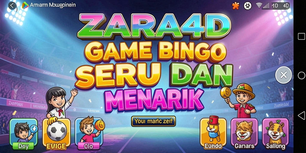 Tampilan gameplay seru di ZARA4D yang menarik perhatian.